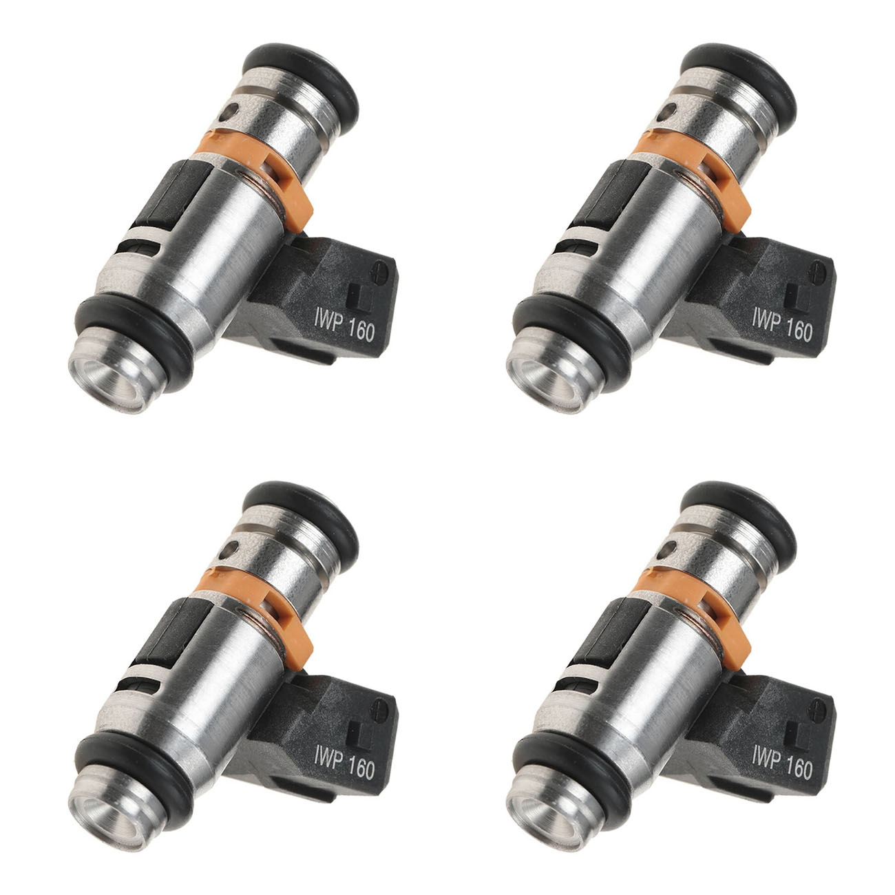 Kit 4 Inyectores Alfa Romeo Mito Fiat 500 Doblo Fiorino 1.4